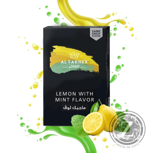 Al Fakher lemon mint